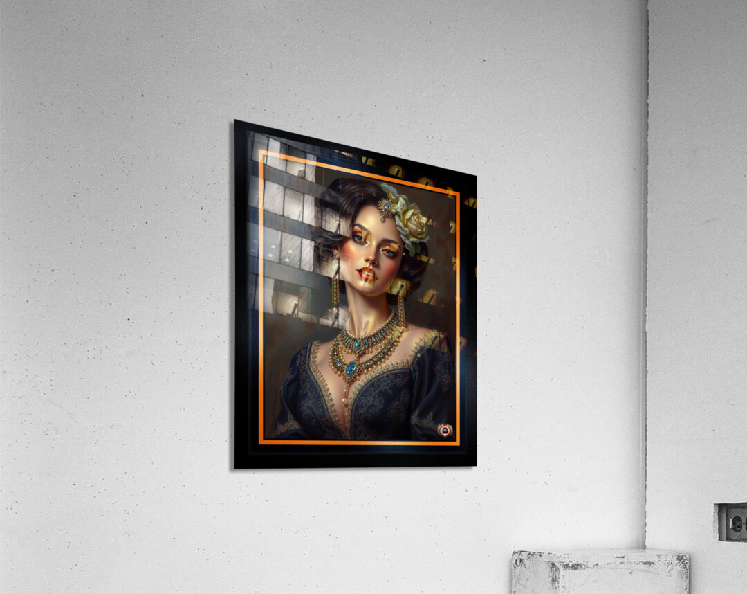Alycia: A Vision of Classic Elegance in Opulent Golden Adornments