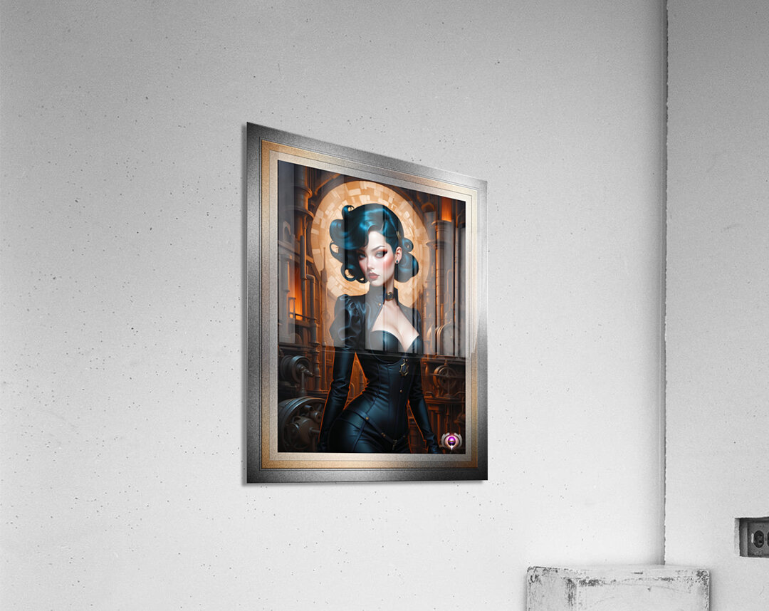 I Am In Control Gothic Girl Portrait Astonishing AI Concept Art by