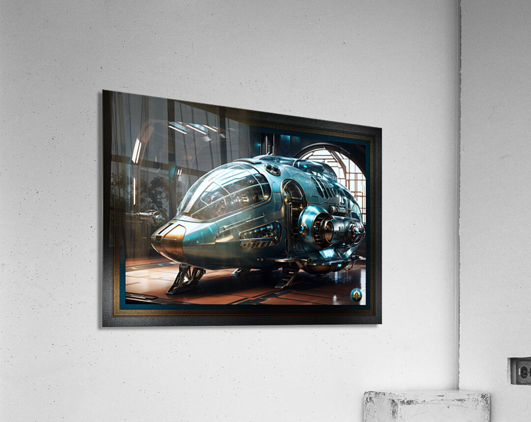 The Tridenian Artix A11-119A4 Automated Scout Vessel Science Fiction AI ...