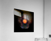 Orb Moon Rings Abstract Pattern Art Acrylic Print