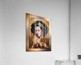 Portrait Of Delania Tracia Mesmerizing AI Concept Art by Xzendor7 Impression acrylique