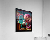 You See This Is The Problem With Monsters Poor Attitude Astounding AI Concept Art by Xzendor7 Acrylic Print