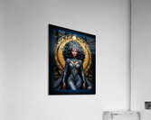 Portrait Of Lady Uona Oopan Captivating AI Concept Art Portrait by Xzendor7 Acrylic Print