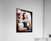 Let Me Think About That Captivating AI Concept Creation by Xzendor7 Acrylic Print