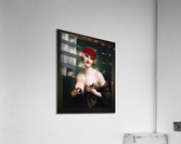 Young Woman In A Negligee by Francois Martin-Kavel Acrylic Print