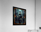 Dark Fantasy Warrior Queen Portrait Of Vyrana Velthra Captivating AI Concept Art by Xzendor7 Acrylic Print