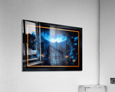 Hikari Vorthas Before The Frozen Sanctum Of Nyxorian Fastenating AI Concept Art by Xzendor7 Acrylic Print