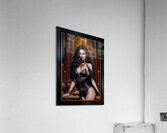 Gothic Fantasy Art Portrait Of Istrella Natchinsen Stunning AI Concept Art by Xzendor7 Acrylic Print