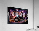 Galactic Portrait Of Livia Rorino Amidst A Cosmic Wasteland Commanding AI Concept Art by Xzendor7 Acrylic Print