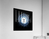 Arsencia Ethereal Silver Light Fractal Art Acrylic Print