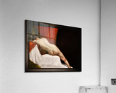 Reclining Female Nude by William Etty Classical Fine Art Xzendor7 Old Masters Reproductions Acrylic Print