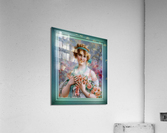 Fille Aux Roses by Emile Vernon Remastered Xzendor7 Vintage Art Old Masters Reproductions Acrylic Print