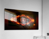 Allurian Mechanics SymQuad Evolution Geometric Abstract Digital Art by Xzendor7 Acrylic Print