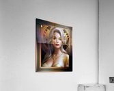 The Captivating Beauty Of Elovia Sevrence Mythological Fantasy AI Concept Art Portrait by Xzendor7 Acrylic Print