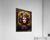 Tula The Mystic Mesmerizing AI Concept Art Portrait by Xzendor7 Acrylic Print