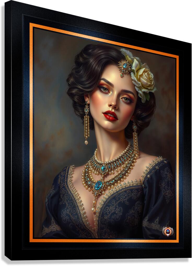 Alycia: A Vision of Classic Elegance in Opulent Golden Adornments