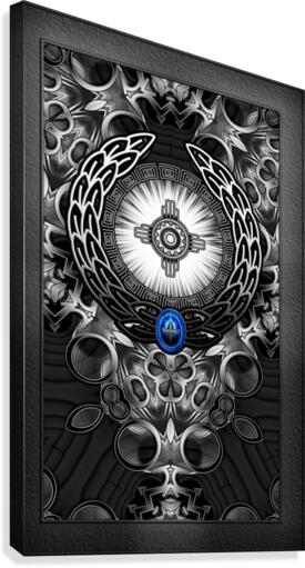 MechTron One Abstract Artwork Canvas Print