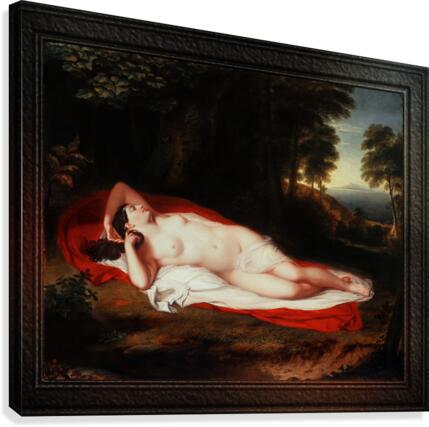 Ariadne by Asher Brown Durand Classical Fine Art Old Masters Reproduction Canvas Print