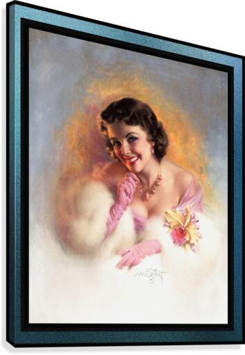 Sophisticated Glamour by Zoe Mozert Pin-Up Girl Vintage Artwork by