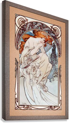 Allegorie de la Musique by Alphonse Mucha Remastered Xzendor7