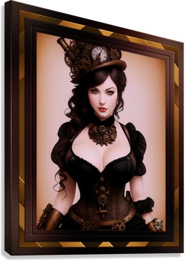 Retro Cowgirl Of Steampunk Fashion Alluring Fantasy AI Concept Art Retro Cowgirl Of Steampunk Fashion Alluring Fantasy AI Concept Art