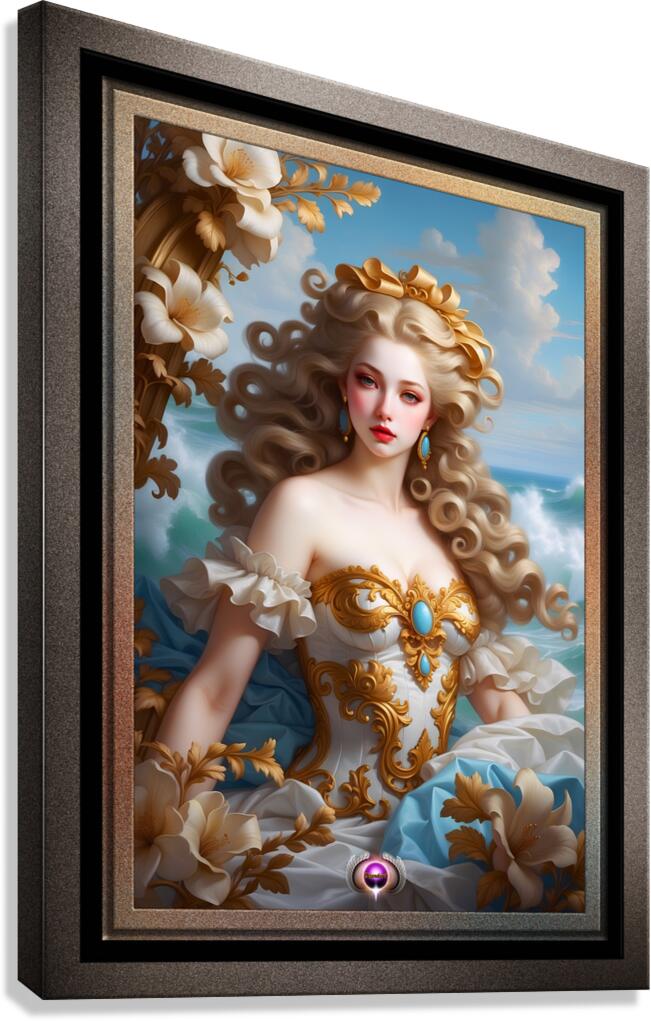 Venus The Goddess Of Love Amidst The Sea Mythological Fantasy AI