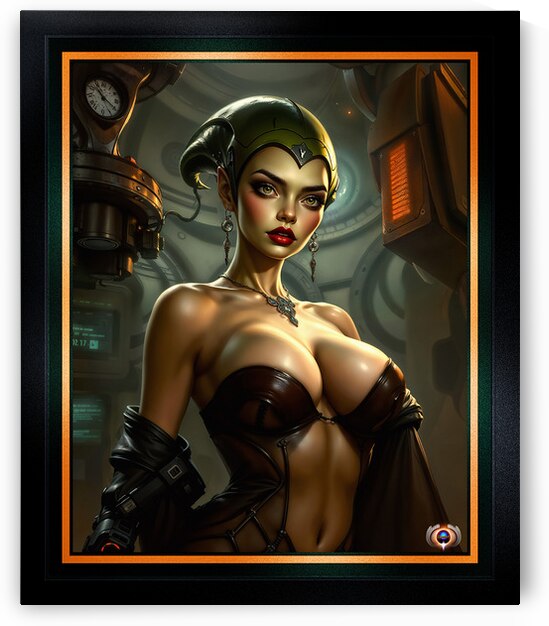 Unveiling The Enigmatic Lady Aeliana Volterra Mesmerizing AI Concept Art by Xzendor7 by xzendor7