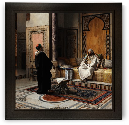 Learned Advice by Ludwig Deutsch Remastered Xzendor7 Classical Fine Art Old Masters Reproductions by xzendor7