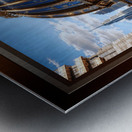 The Golden Arkasian Pavilion Astonishing AI Concept Architectural Art by Xzendor7 Metal print