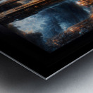 The Erkala Metropolis On Drepous IV Astounding AI Concept Architectural Art by Xzendor7 Metal print