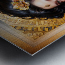 Portrait Of Delania Tracia Mesmerizing AI Concept Art by Xzendor7 Impression metal