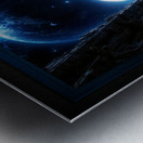 The Grand View Of The Cosmos Mesmerizing AI Concept Art by Xzendor7 Metal print