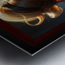 Shes A Doll Captivating AI Concept Art Portrait By Xzendor7 Metal print