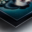 The Elegant Japanese Woman Aoi Amaya Surrounded By Cherry Blossoms Gorgeous AI Concept Art by Xzendor7 Metal print