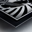 Radiant Glamour Of The Bygone Era Beauty Lanthia Valariana Gorgeous AI Concept Art by Xzendor7 Metal print