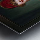 Young Woman In A Negligee by Francois Martin-Kavel Metal print