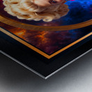 Celestial Sovereign Seraphia Solis Empress Of The Stars Mesmerizing AI Concept Art by Xzendor7 Metal print