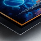 Cosmic Portrait Of Thyra Myrskas Futuristic Adventures Mesmerizing AI Concept Art by Xzendor7 Metal print