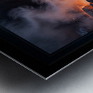 The Volkaroth Volcanic Subterranean Crystalline Sanctum Captivating AI Concept Art by Xzendor7 Metal print