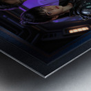 Celestial Earth Guardians Dyra Lelphen And Breason Jurinsen Captivating AI Concept Art by Xzendor7 Metal print