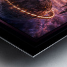 Galactic Portrait Of Livia Rorino Amidst A Cosmic Wasteland Commanding AI Concept Art by Xzendor7 Metal print