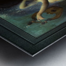 Death of Sappho by Charles Amable Lenoir Old Master Reproduction Metal print