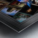 Xzendor7 Digital Classical Vintage Art Matrix Color Metal print