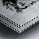 An Allegory of Victory by Jules Joseph Lefebvre Black and White Xzendor7 Old Masters Art Reproductions Metal print