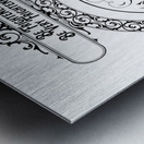 A Haunting Place on White Digital Art by Xzendor7 Metal print