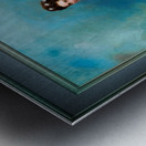 Portrait Of Empress Elisabeth of Austria by Franz Xaver Winterhalter Remastered Xzendor7 Classical Fine Art Old Masters Reproductions Metal print