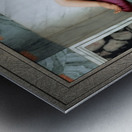 The Day Dream by John William Godward Remastered Xzendor7 Classical Fine Art Old Masters Reproductions Metal print