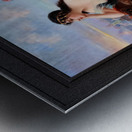 An Oriental Beauty Lost In Thought by Federico Fernandez Y Gimenez Remastered Xzendor7 Classical Fine Art Old Masters Reproductions Metal print