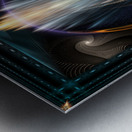 Imperial View Fractal Art Composition by Xzendor7 Impression metal