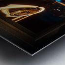 The Zephyr Centorus I950 Sports Coupe Captivating Fantasy AI Concept Art by Xzendor7 Metal print